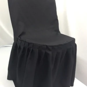 Fashion Tablecloth Market Chair Covers PLEATED For Wedding Party Decorations ALL EVENTS Folding Poly Chair