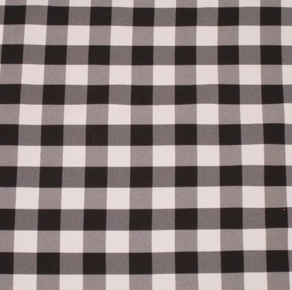 Discount Tablecloth Market Checkered Fabric 60" Wide Gingham Buffalo Check Tablecloth Fabric By Yard Decor"