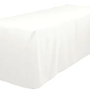 Hot Tablecloth Market 4' Ft. Fitted Polyester 30 Inch Width Table Cover Wedding Tablecloth 21 Colors