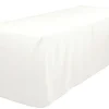 Online Tablecloth Market 6' Ft Fitted Polyester Tablecloth Slit Back Tablecover Trade Show Booth 18 Color"