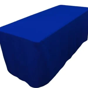 New Tablecloth Market 5' Ft Fitted Polyester Tablecloth Open Back Tablecover Trade Show Booth 18 Color