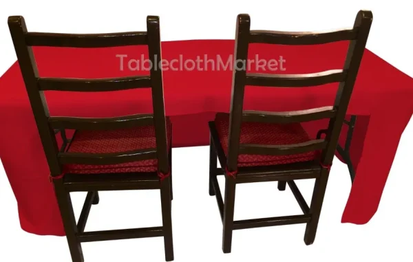 Hot Tablecloth Market 8' Ft Fitted Polyester Tablecloth Open Back Tablecover Trade Show Booth 24 Color"