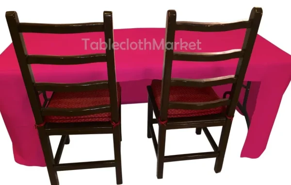 Hot Tablecloth Market 8' Ft Fitted Polyester Tablecloth Open Back Tablecover Trade Show Booth 24 Color"