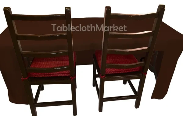 Hot Tablecloth Market 8' Ft Fitted Polyester Tablecloth Open Back Tablecover Trade Show Booth 24 Color"