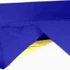 Sale Tablecloth Market 5' ft. Fitted SLIT OPEN BACK Polyester Tablecloth SHOWS Table Cover Royal Blue"