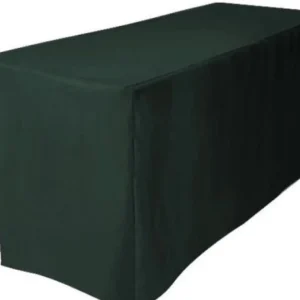 Sale Tablecloth Market 6' Ft. Fitted Table Cover Waterproof Table Cover Patio Shows Outdoor 10 Colors"