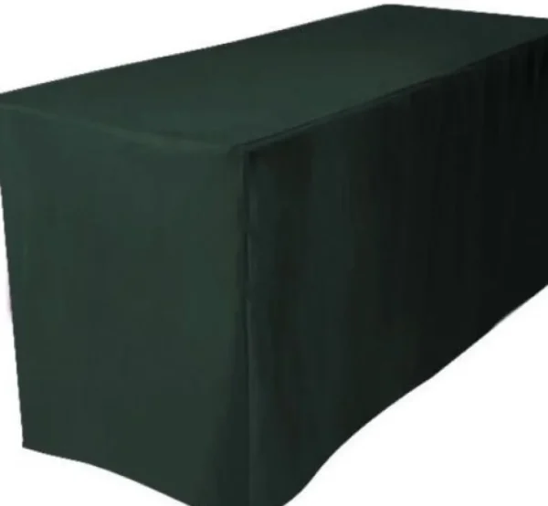 Sale Tablecloth Market 6' Ft. Fitted Table Cover Waterproof Table Cover Patio Shows Outdoor 10 Colors"