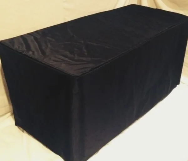 Hot Tablecloth Market 8' Ft. Fitted Table Cover Waterproof Table Cover Patio Outdoor Indoor Trade Show"