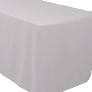 Sale Tablecloth Market 6' Ft. Fitted Table Cover Waterproof Table Cover Patio Shows Outdoor 10 Colors