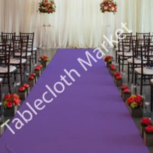 Fashion Tablecloth Market 25 Ft Satin Aisle Runner 60