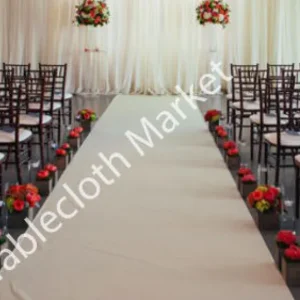 Fashion Tablecloth Market 25 Ft Satin Aisle Runner 60