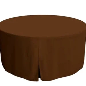 Fashion Tablecloth Market 60 Inch round Polyester Table Cover Tablecloth Trade show Booth 18 COLOR"