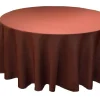 New Tablecloth Market 120 Inch Round Polyester Tablecloth 24 Color Table Cover Wedding Catering Party"