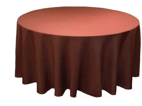 New Tablecloth Market 120 Inch Round Polyester Tablecloth 24 Color Table Cover Wedding Catering Party"