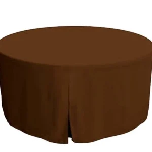 Fashion Tablecloth Market 60 Inch round Polyester Table Cover Tablecloth Trade show Booth 18 COLOR"