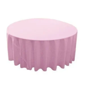 Online Tablecloth Market 132" Inch Round Polyester Tablecloth 24 Color Table Cover Wedding Banquet"