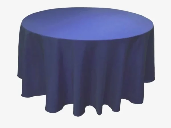 New Tablecloth Market 120 Inch Round Polyester Tablecloth 24 Color Table Cover Wedding Catering Party"