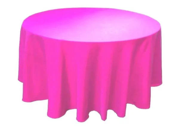 New Tablecloth Market 120 Inch Round Polyester Tablecloth 24 Color Table Cover Wedding Catering Party"