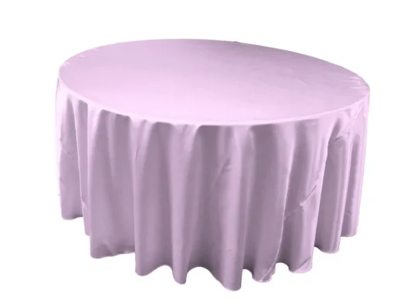 New Tablecloth Market 120 Inch Round Polyester Tablecloth 24 Color Table Cover Wedding Catering Party"