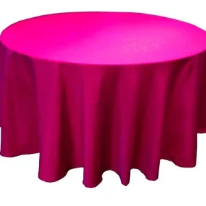 New Tablecloth Market 120 Inch Round Polyester Tablecloth 24 Color Table Cover Wedding Catering Party