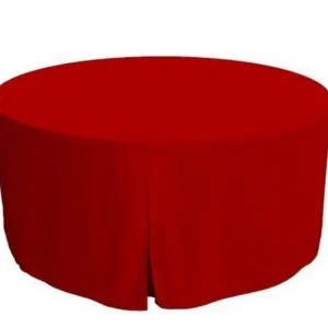 Fashion Tablecloth Market 60 Inch round Polyester Table Cover Tablecloth Trade show Booth 18 COLOR