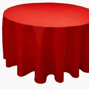 New Tablecloth Market 120 Inch Round Polyester Tablecloth 24 Color Table Cover Wedding Catering Party