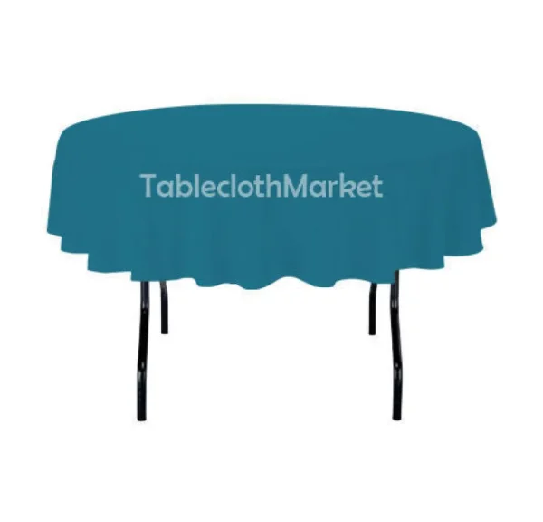 Best Tablecloth Market 108" Inch round Polyester Tablecloth 24 COLOR Table Cover Wedding Banquet Party"