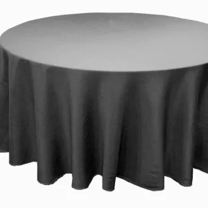 New Tablecloth Market 120 Inch Round Polyester Tablecloth 24 Color Table Cover Wedding Catering Party