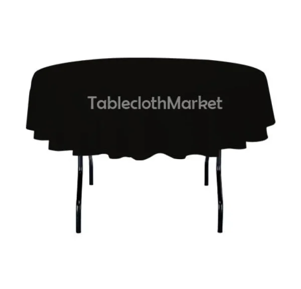 Online Tablecloth Market 58" Inch Round Polyester Tablecloth 24 Color Table Cover Wedding Catering Dinner"