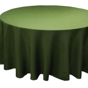 New Tablecloth Market 120 Inch Round Polyester Tablecloth 24 Color Table Cover Wedding Catering Party