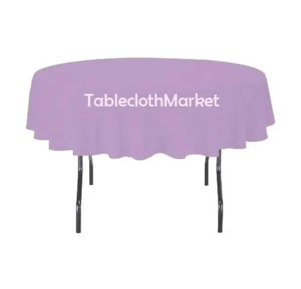 Best Tablecloth Market 108" Inch round Polyester Tablecloth 24 COLOR Table Cover Wedding Banquet Party"