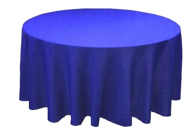 Online Tablecloth Market 132" Inch Round Polyester Tablecloth 24 Color Table Cover Wedding Banquet"