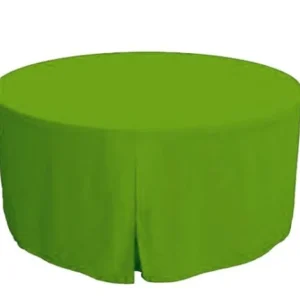 Fashion Tablecloth Market 60 Inch round Polyester Table Cover Tablecloth Trade show Booth 18 COLOR