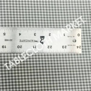 Discount Tablecloth Market MINI CHECKERED GINGHAM POLYESTER FABRIC BY YARD 60
