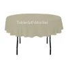 Online Tablecloth Market 12 Pack 90" Inch Round Polyester Tablecloth 24 Color Table Cover Wedding Event"