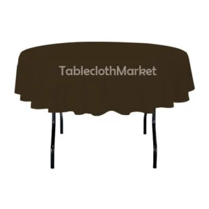 Hot Tablecloth Market 12 Pack 108" Inch Round Polyester Tablecloth 24 Color Table Cover Wedding Party"