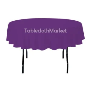 Hot Tablecloth Market 10 Pack 70" Inch Round Polyester Tablecloth 24 Color Table Cover Wedding Banquet"