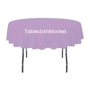 Clearance Tablecloth Market 10 Pack 60" Inch Round Polyester Tablecloth 24 Color Table Cover Wedding Event"