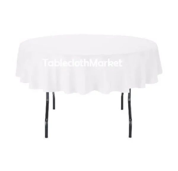 Hot Tablecloth Market 10 Pack 70" Inch Round Polyester Tablecloth 24 Color Table Cover Wedding Banquet"
