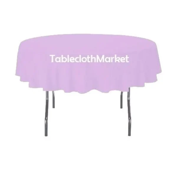 Fashion Tablecloth Market 20 Pack 90" Inch Round Polyester Tablecloth 24 Color Table Cover Wedding Event"