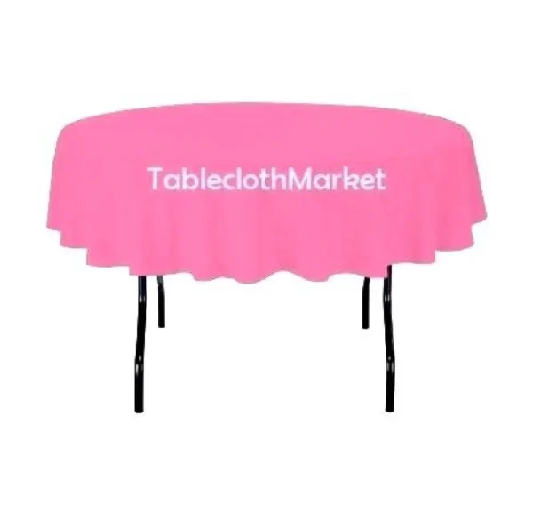 Hot Tablecloth Market 10 Pack 70" Inch Round Polyester Tablecloth 24 Color Table Cover Wedding Banquet"