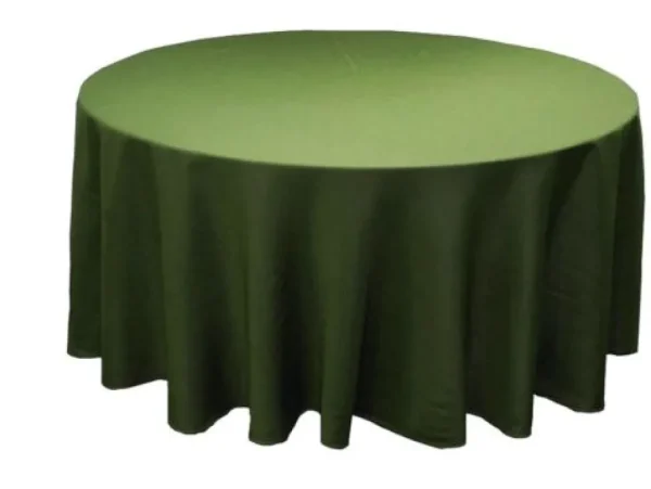 Sale Tablecloth Market 15 Pack 120" Inch Round Polyester Tablecloth 24 Color Table Cover Wedding Party