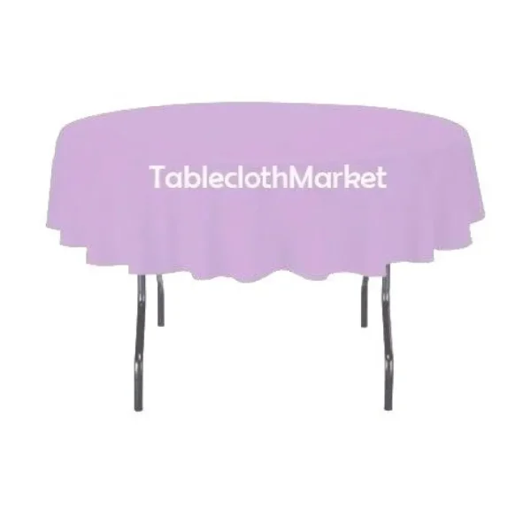 New Tablecloth Market 15 Pack 90" Inch Round Polyester Tablecloth 24 Color Table Cover Wedding Event"