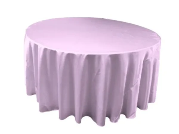 New Tablecloth Market 10 Pack 120" Inch Round Polyester Tablecloth 24 Color Table Cover Wedding Party