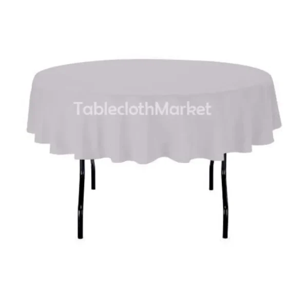 Best Tablecloth Market 10 Pack 72" Inch Round Polyester Tablecloth 24 Color Table Cover Wedding Banquet"