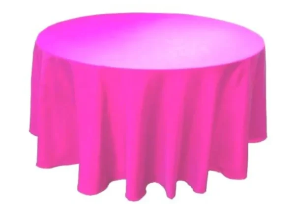 New Tablecloth Market 10 Pack 120" Inch Round Polyester Tablecloth 24 Color Table Cover Wedding Party