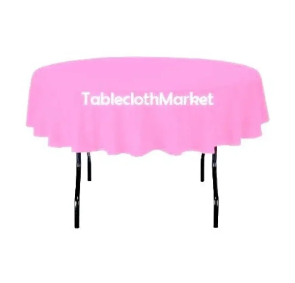 Online Tablecloth Market 12 Pack 90" Inch Round Polyester Tablecloth 24 Color Table Cover Wedding Event"