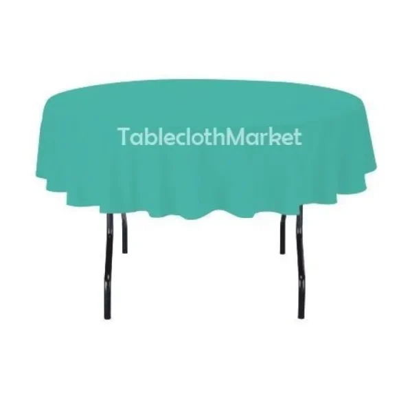 Hot Tablecloth Market 12 Pack 70" Inch round Polyester Tablecloth 24 COLOR Table Cover Wedding Banquet"