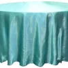 Clearance Tablecloth Market 30 Pack 132" Inch round Satin Tablecloth 21 COLORS Table Cover Wedding Banquet"