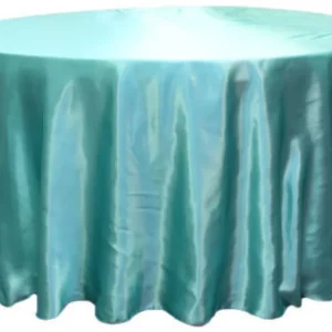 Clearance Tablecloth Market 30 Pack 132" Inch round Satin Tablecloth 21 COLORS Table Cover Wedding Banquet"